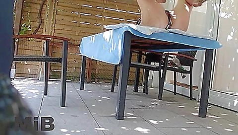 Sexy blonde milf gets her pussy fucked by a dildo