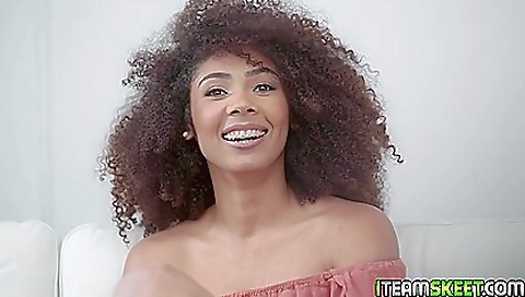 Slutty blonde with perfect body<name> and masturbation