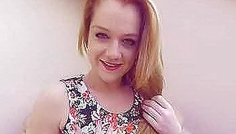 Sexy babe with a little smoke in her butt