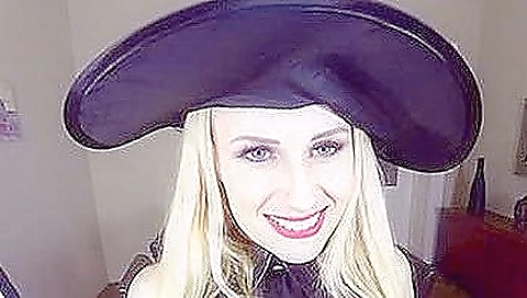 Mature woman takes a hot facial