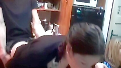 Sexy young chick gets creampie after shower