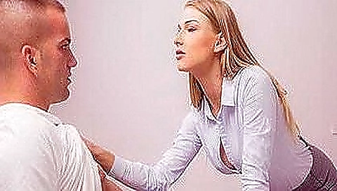 Horny slut gets fucked by her boyfriend