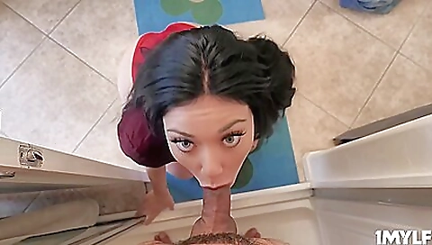 Married girl with a big fat cock