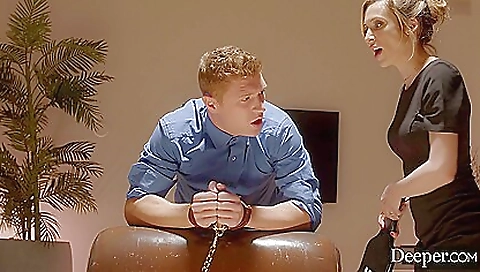 Maskegn situation & masturbated by